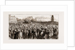 Departure Of The Arctic Expedition: The Crowd On The Beach, Portsmouth by Anonymous