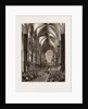 Restored Choir Of Rochester Cathedral During The Opening Service, UK by Anonymous