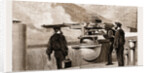 Our Mediterranean Fleet: Practice With The Nordenfeldt Gun On Board H.M.S. Monarch, 1881 by Anonymous