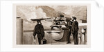 Our Mediterranean Fleet: Practice With The Nordenfeldt Gun On Board H.M.S. Monarch, 1881 by Anonymous