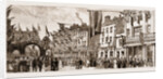 Centenary Of The Battle Of Jersey, Fete At St. Helier's: The Procession In Beresford Street by Anonymous