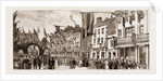 Centenary Of The Battle Of Jersey, Fete At St. Helier's: The Procession In Beresford Street by Anonymous