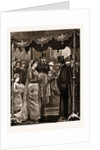 The Marriage Of Mr. Leopold De Rothschild And Mdlle. Marie Perugia In The Central Synagogue, Great Portland Street by Anonymous