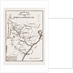 Sketch Map Showing The Road From Durban To The Transvaal, South Africa by Anonymous