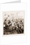 The Earl Of Beaconsfield: The Return From The Berlin Congress, 1878. Outside The Station. by Anonymous