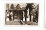The Funeral Of The Late Earl Of Beaconsfield, Notes At Hughenden: On The Terrace by Anonymous