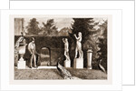 The Funeral Of The Late Earl Of Beaconsfield, Notes At Hughenden: On The Terrace by Anonymous