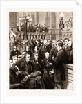 The Late Earl Of Beaconsfield: A Meeting Of The Conservative Party At The Carlton Club, 1881 by Anonymous