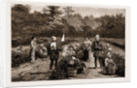 Tea Gathering In Japan, 1881 by Anonymous