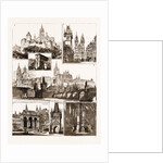 The Royal Wedding In Austria, Sketches In Prague by Anonymous