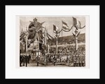 The Royal Wedding In Austria: State Entry Of The Princess Stephanie Into Vienna, 1881: The Burgomaster Presenting The Address Of Welcome by Anonymous