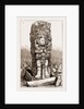 Antiquities Of Central America: Stone Column Found At Copan by Anonymous