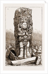 Antiquities Of Central America: Stone Column Found At Copan by Anonymous