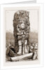 Antiquities Of Central America: Stone Column Found At Copan by Anonymous
