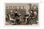 The French Occupation Of Tunis, The Bey Signing The Treaty With France At The Bardo Palace by Anonymous