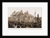 The Stephenson Centenary Celebration At Newcastle-on-tyne: The Cart-horse Procession: The Armstrong Gun Passing The Stephenson Monument, Newcastle by Anonymous