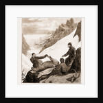 Sport In Kashmir: Skinning A Snow Bear, 1881 by Anonymous