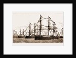 British And Foreign Ships Of War In The Bay Celebrating Her Majesty's Birthday, 1881 by Anonymous
