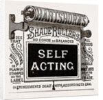 Shade Rollers, Self Acting by Anonymous