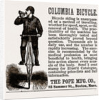 Columbia Bicycle, USA by Anonymous