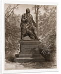Robert Burns — the Statue by Sir John Steell in Central Park by Anonymous