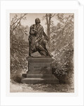 Robert Burns — the Statue by Sir John Steell in Central Park by Anonymous