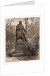 Robert Burns — the Statue by Sir John Steell in Central Park by Anonymous