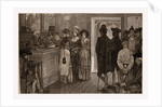 Women At the Polls in New Jersey in the Good Old Times by Howard Pyle