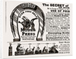 The Secret of Good Luck, 1880 by Anonymous