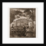 Making Wreaths, Preparing Christmas Greens, 1880, USA by Anonymous