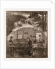 Making Wreaths, Preparing Christmas Greens, 1880, USA by Anonymous