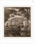 Making Wreaths, Preparing Christmas Greens, 1880, USA by Anonymous