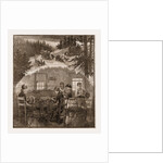 Making Wreaths, Preparing Christmas Greens, 1880, USA by Anonymous