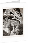 Capitals And Architrave of the Temple At Esneh, 1880, Egypt by Anonymous