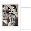 Capitals And Architrave of the Temple At Esneh, 1880, Egypt by Anonymous