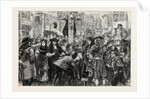 Titus Oates in the Pillory by Anonymous