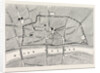 Part of Modern London, Map, Showing the Ancient Wall by Anonymous