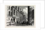 The Merchant's Taylors School, Suffolk Lane, 19th Century by Anonymous