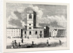 The Church of Allhallows the Great in 1784 London by Anonymous