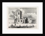 The Church of Allhallows the Great in 1784 London by Anonymous