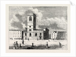 The Church of Allhallows the Great in 1784 London by Anonymous