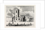 The Church of Allhallows the Great in 1784 London by Anonymous