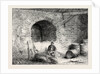 Roman Wall On Tower Hill by Anonymous