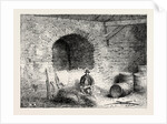 Roman Wall On Tower Hill by Anonymous