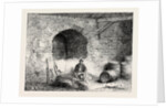 Roman Wall On Tower Hill by Anonymous