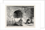 Roman Wall On Tower Hill by Anonymous