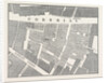 Map Showing the Extent of the Great Fire in Cornhill in 1748 by Anonymous
