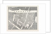 Map Showing the Extent of the Great Fire in Cornhill in 1748 by Anonymous