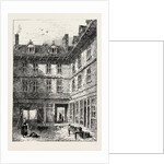 Goldsmith's House, Green Arbour Court, About 1800 by Anonymous