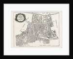 Map of Farringlon Ward Without, 1750 by Anonymous